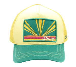 Shine Hat Green/Yellow