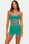 Anari Top- Rally Green Colorblock