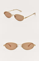 Porto Sunglasses- Gold/Sand