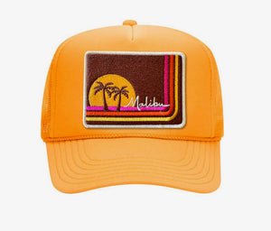 Malibu Trucker Hat Sunset